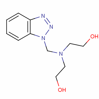 2,2-[(1H-苯并噻唑-1-甲基)亚氨基]双乙醇结构式_61691-97-2结构式
