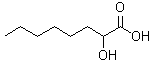2-羟基辛酸结构式_617-73-2结构式