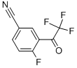 (9ci)-4-氟-3-(三氟乙酰基)-苯甲腈结构式_617706-17-9结构式