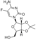 2,3-O-异亚丙基-5-氟胞苷结构式_61787-04-0结构式