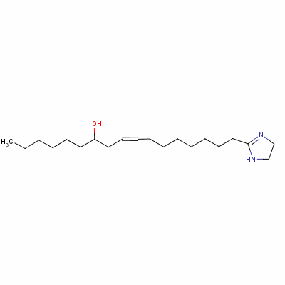 17-(4,5-二氢-1H-咪唑-2-基)-9-十六烯-7-醇结构式_61792-30-1结构式
