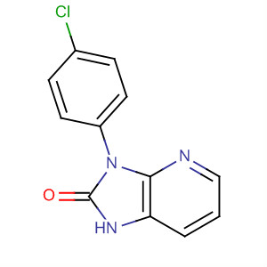 3-(4-氯苯基)-1,3-二氢-2H-咪唑并[4,5-b]吡啶-2-酮结构式_61963-00-6结构式