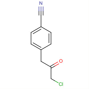 4-(3-氯-2-氧代丙基)苯甲腈结构式_62043-70-3结构式