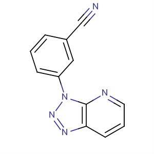 3-(3H-1,2,3-噻唑并[4,5-b]吡啶-3-基)苯甲腈结构式_62052-03-3结构式