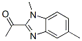 (9ci)-1-(1,5-二甲基-1H-苯并咪唑-2-基)-乙酮结构式_620604-08-2结构式