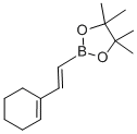 反式-2-(1-环己烯基)乙烯基硼酸频那醇酯结构式_620634-96-0结构式