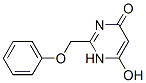 (9ci)-6-羟基-2-(苯氧基甲基)-4(1H)-嘧啶酮结构式_620985-09-3结构式