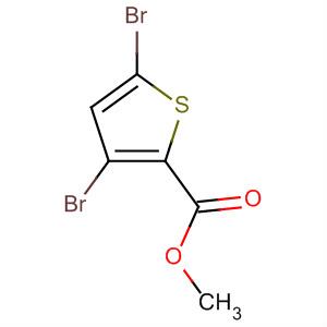 3,5-二溴-噻吩-2-羧酸甲酯结构式_62224-21-9结构式