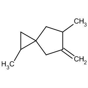 1,5-二甲基-6-亚甲基螺[2.4]庚烷结构式_62238-24-8结构式