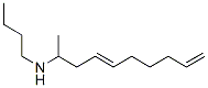 N-丁基-4,9-癸二烯-2-胺结构式_62238-25-9结构式