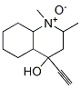 4-乙炔-1,2-二甲基十氢-4-羟基喹啉 1-氧化物结构式_62299-69-8结构式