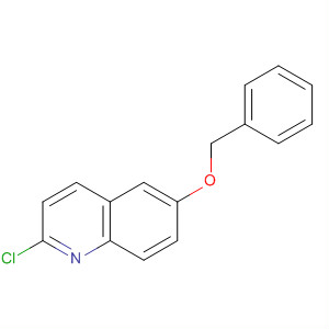 6-(苄氧基)-2-氯喹啉结构式_623144-17-2结构式