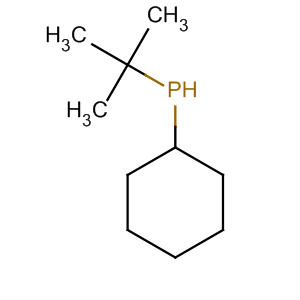 叔丁基环己基膦结构式_62337-90-0结构式