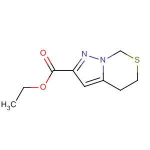 5,7-二氢-4H-吡唑并[1,5-c][1,3]噻嗪-2-羧酸乙酯结构式_623565-31-1结构式