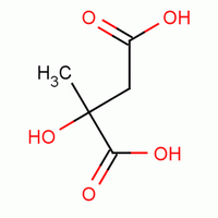 (S)-(+)-柠苹酸结构式_6236-09-5结构式