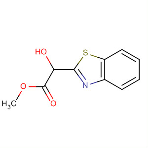 (9ci)-alpha-羟基-2-苯并噻唑乙酸甲酯结构式_62454-51-7结构式