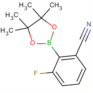3-氟-2-(4,4,5,5-四甲基-1,3,2-二噁硼烷-2-基)苯甲腈结构式_624741-47-5结构式