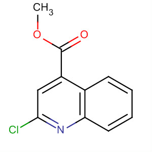 2-氯喹啉-4-羧酸甲酯结构式_62482-26-2结构式