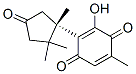 3-羟基-5-甲基-2-[(s)-1,2,2-三甲基-4-氧代环戊基]-2,5-环己二烯-1,4-二酮结构式_62512-03-2结构式