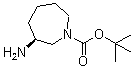 (3S)-3-氨基氮杂烷-1-羧酸叔丁酯结构式_625471-04-7结构式