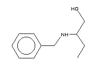 (R)(-)-2-苄基氨基-1-丁醇结构式_6257-49-4结构式