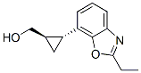 (9ci)-2-(2-乙基-7-苯并噁唑基)-环丙烷甲醇结构式_625851-01-6结构式