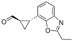 (1r,2r)-(9ci)-2-(2-乙基-7-苯并噁唑基)-环丙烷羧醛结构式_625851-05-0结构式