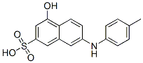4-羟基-7-对甲苯氨基-2-萘磺酸结构式_6259-57-0结构式