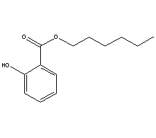 水杨酸己酯结构式_6259-76-3结构式