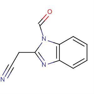 (9ci)-alpha-甲酰基-1H-苯并咪唑-2-乙腈结构式_62591-10-0结构式