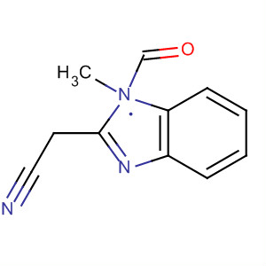 (9ci)-alpha-甲酰基-1-甲基-1H-苯并咪唑-2-乙腈结构式_62591-15-5结构式