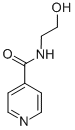 N-(2-羟基乙基)异烟酰胺结构式_6265-74-3结构式