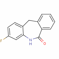 3-氟-5,11-二氢-6H-二苯[b,e]氮杂革-6-酮结构式_62662-88-8结构式
