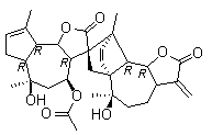 野菊花内酯对照品结构式_62687-22-3结构式