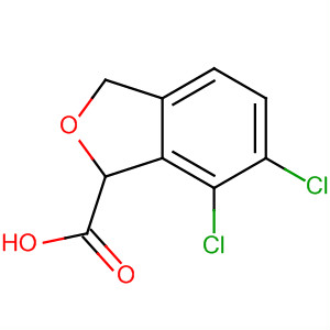 6,7-二氯-2,3-二氢-2-苯并呋喃羧酸结构式_62717-17-3结构式