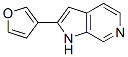 2-呋喃-3-基-1H-吡咯并[2,3-c]吡啶结构式_627511-06-2结构式
