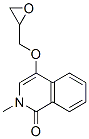 4-(2,3-环氧基丙氧基)-2-甲基-1(2H)-异喹啉酮结构式_62775-08-0结构式