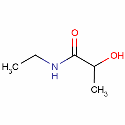 N-乙基-2-羟基丙酰胺结构式_6280-14-4结构式