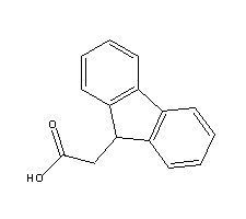 9-芴乙酸结构式_6284-80-6结构式