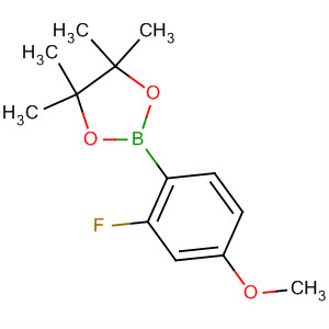 2-氟-4-甲氧基苯硼酸频那醇酯结构式_628692-21-7结构式