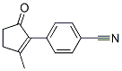 (9ci)-4-(2-甲基-5-氧代-1-环戊烯-1-基)-苯甲腈结构式_628731-98-6结构式