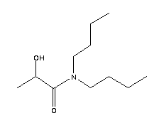 N,N-二丁基乳酰胺结构式_6288-16-0结构式