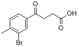 4-(3-溴-4-甲基苯基)-4-氧代丁酸结构式_62903-07-5结构式