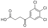 4-(3,4,5-三氯苯基)-4-氧代丁酸结构式_62903-19-9结构式