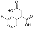 2-(3-氟苯基)琥珀酸结构式_62985-34-6结构式