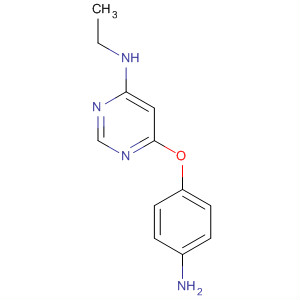 4-(4-乙基氨基嘧啶-6-基氧基)苯胺结构式_630125-57-4结构式