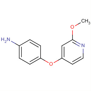 4-(2-甲氧基吡啶-4-基氧基)苯胺结构式_630125-58-5结构式