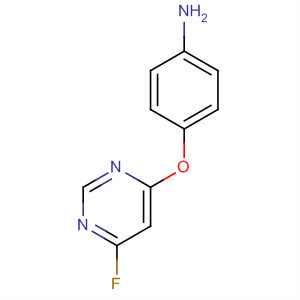 4-(6-氟嘧啶-4-基氧基)苯胺结构式_630125-73-4结构式