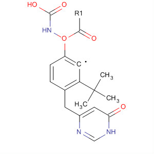4-((6-羟基嘧啶-4-基)甲基)苯基氨基甲酸叔丁酯结构式_630125-77-8结构式