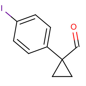 1-(4-碘苯基)环丙烷甲醛结构式_630383-65-2结构式